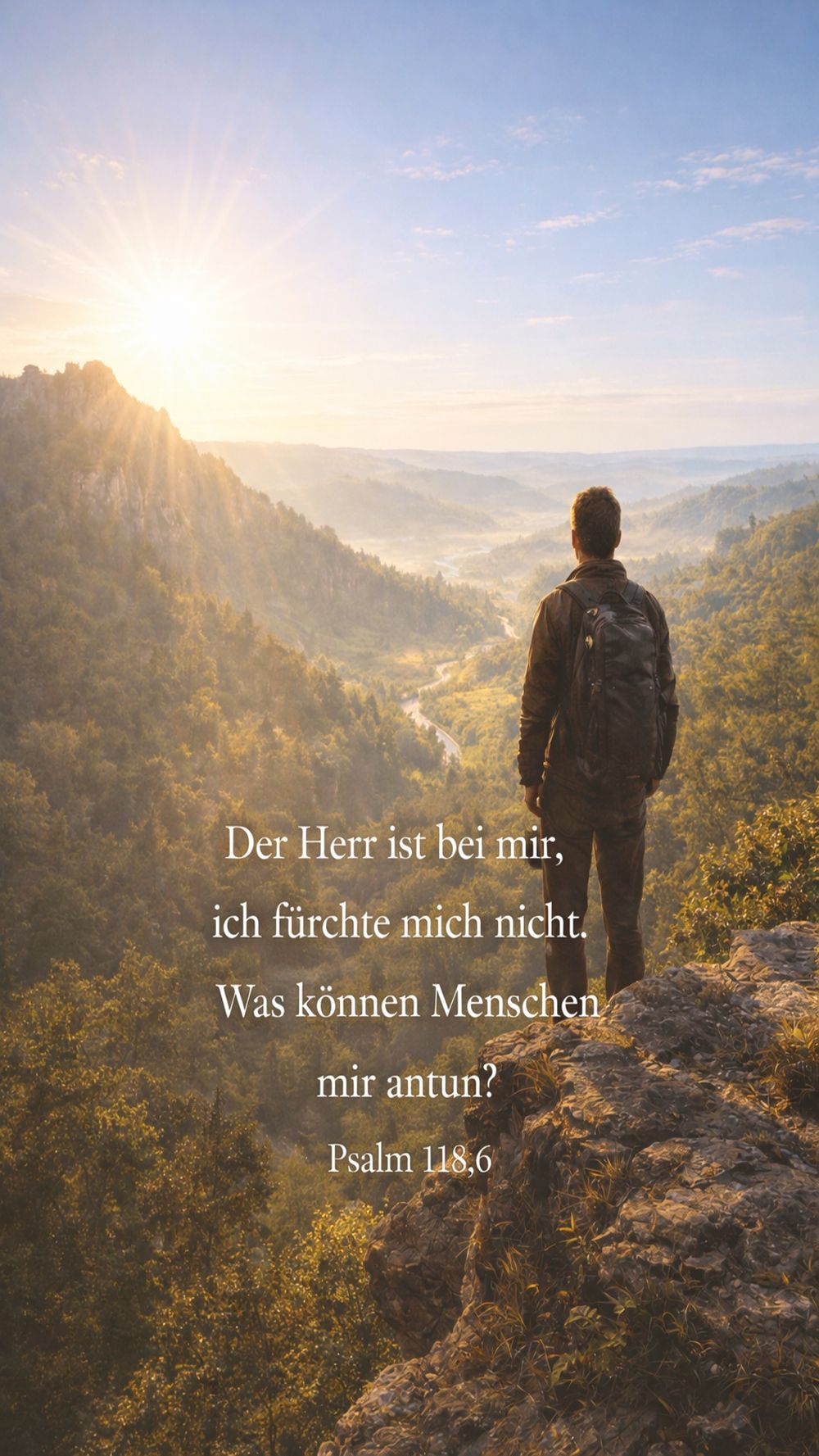 Psalm 118,6 — KI-generiertes Bild