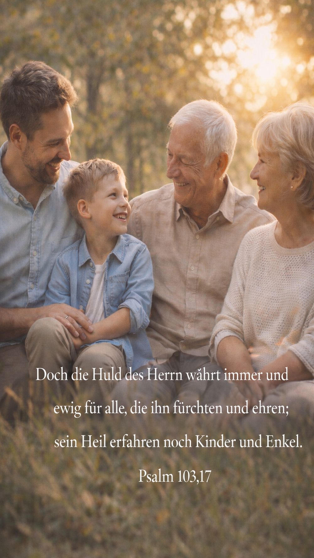 Psalm 103,17 — KI-generiertes Bild