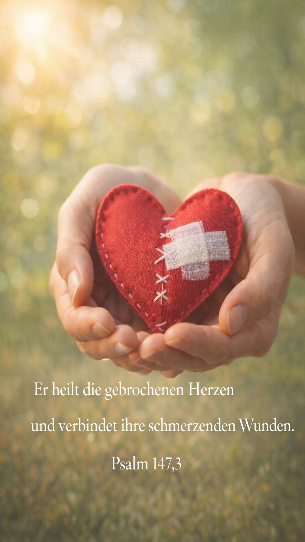 Psalm 147,3 — KI-generiertes Bild