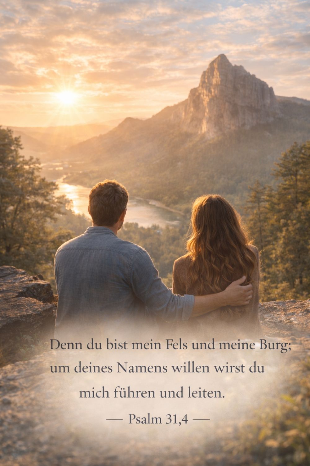 Psalm 31,4 — KI-generiertes Bild
