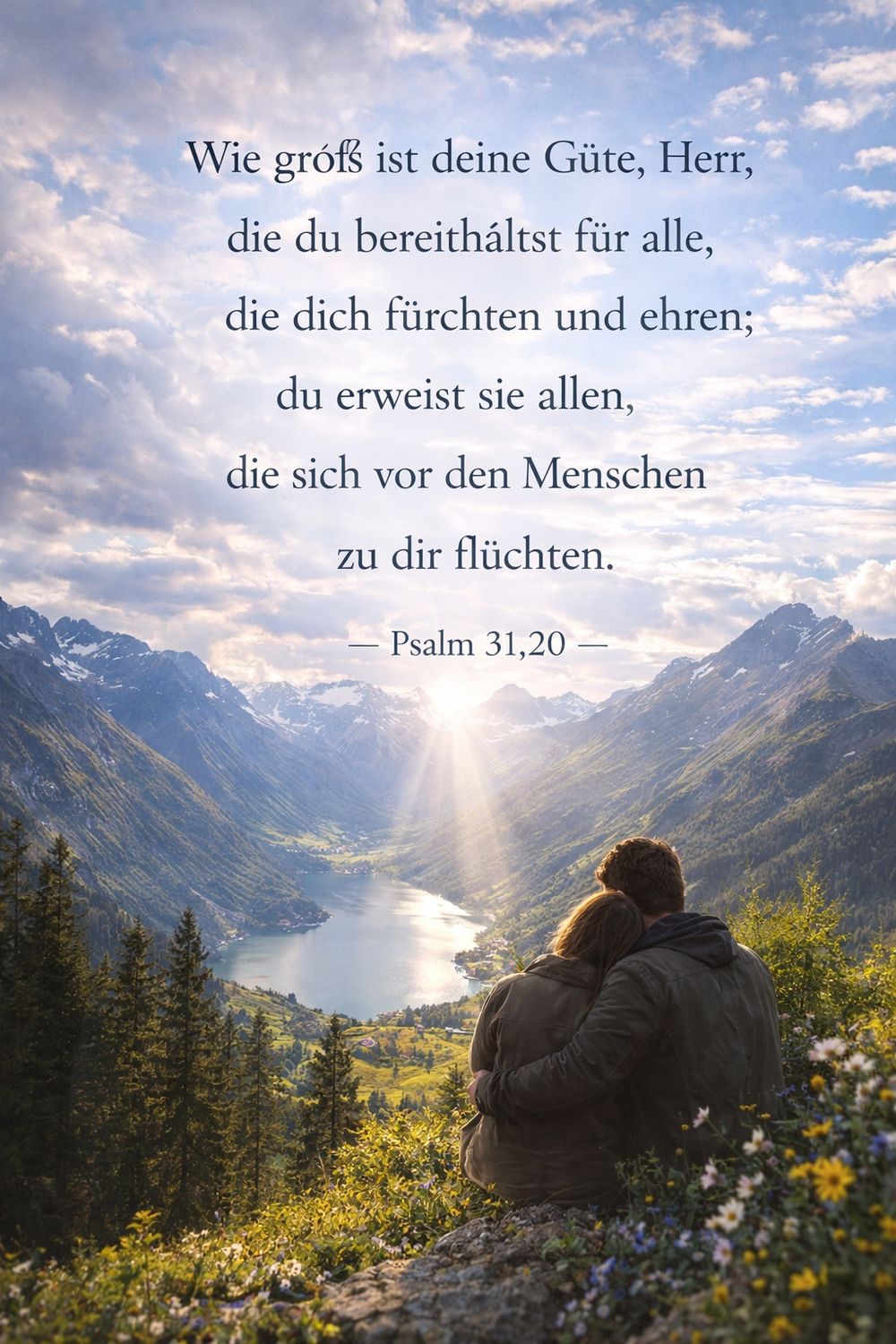 Psalm 31,20 — KI-generiertes Bild