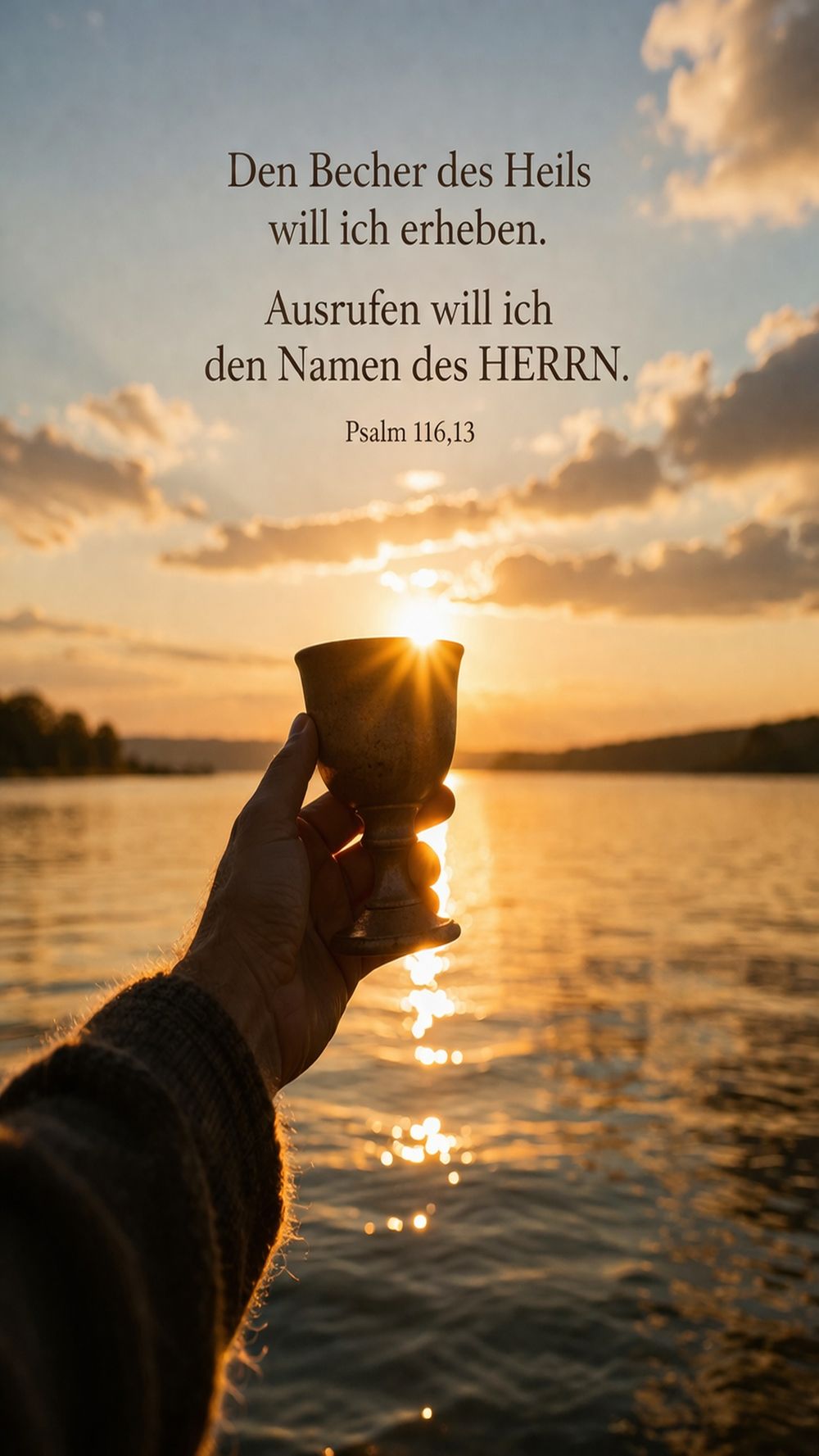 Psalm 116,13 — KI-generiertes Bild