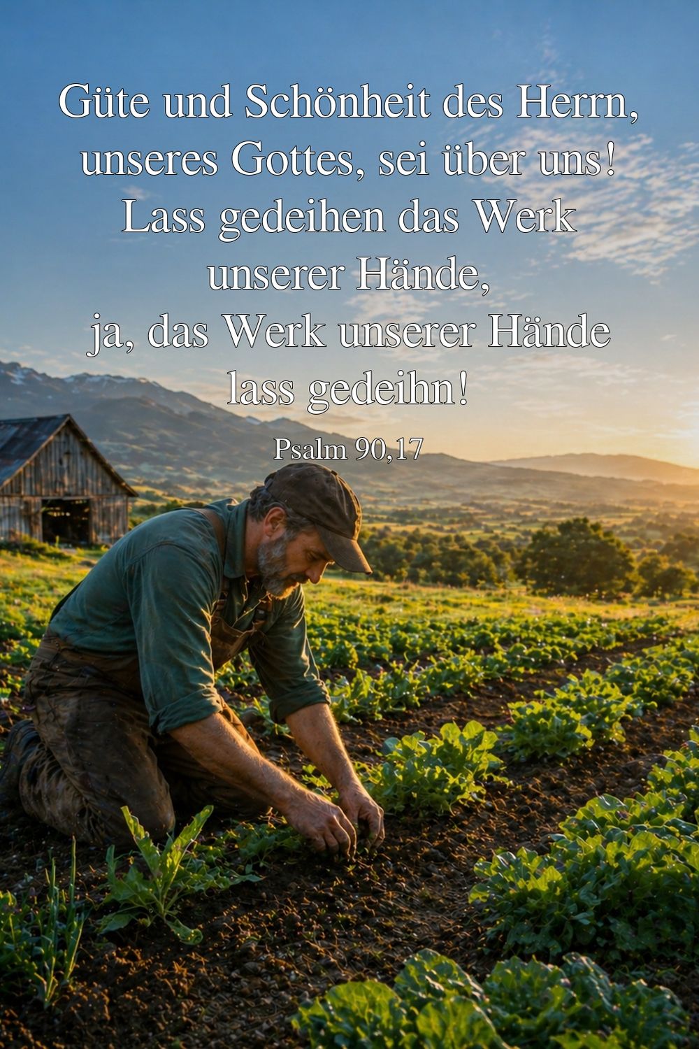 Psalm 90,17 — KI-generiertes Bild