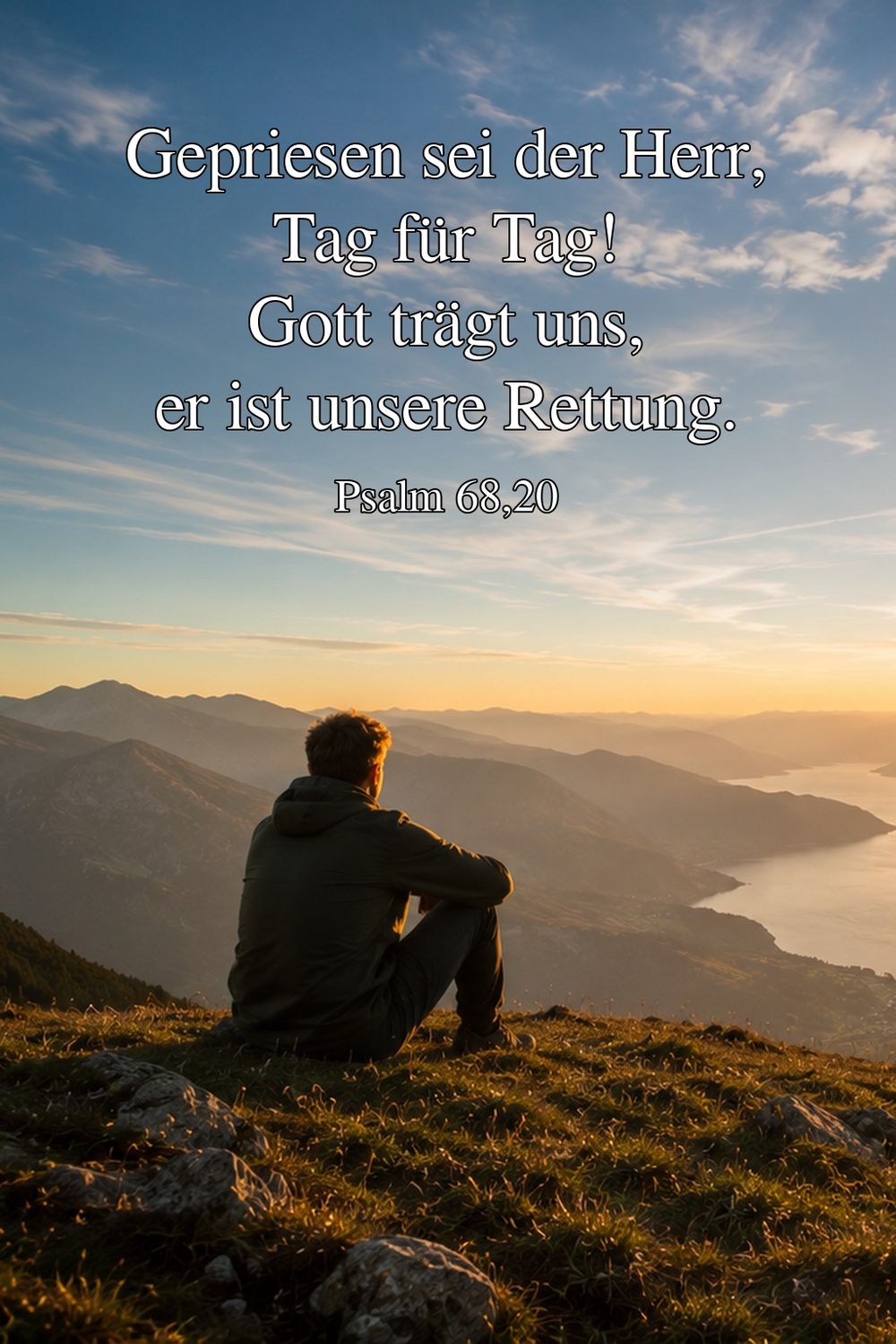 Psalm 68,20 — KI-generiertes Bild