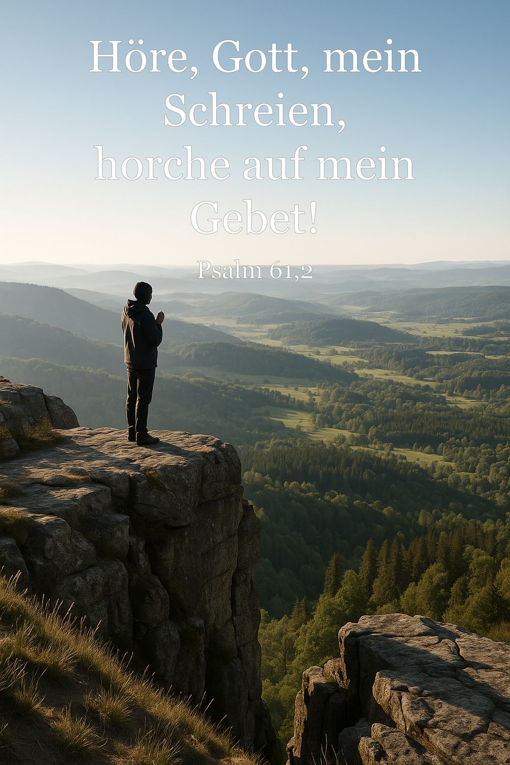 Psalm 61,2 — KI-generiertes Bild