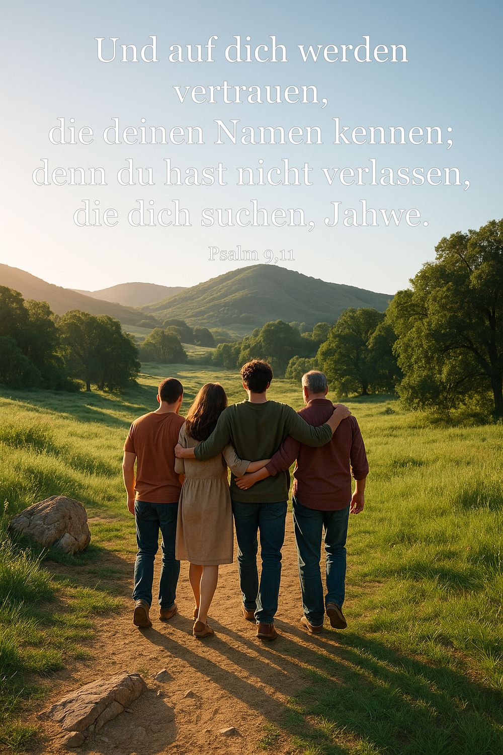 Psalm 9,11 — KI-generiertes Bild