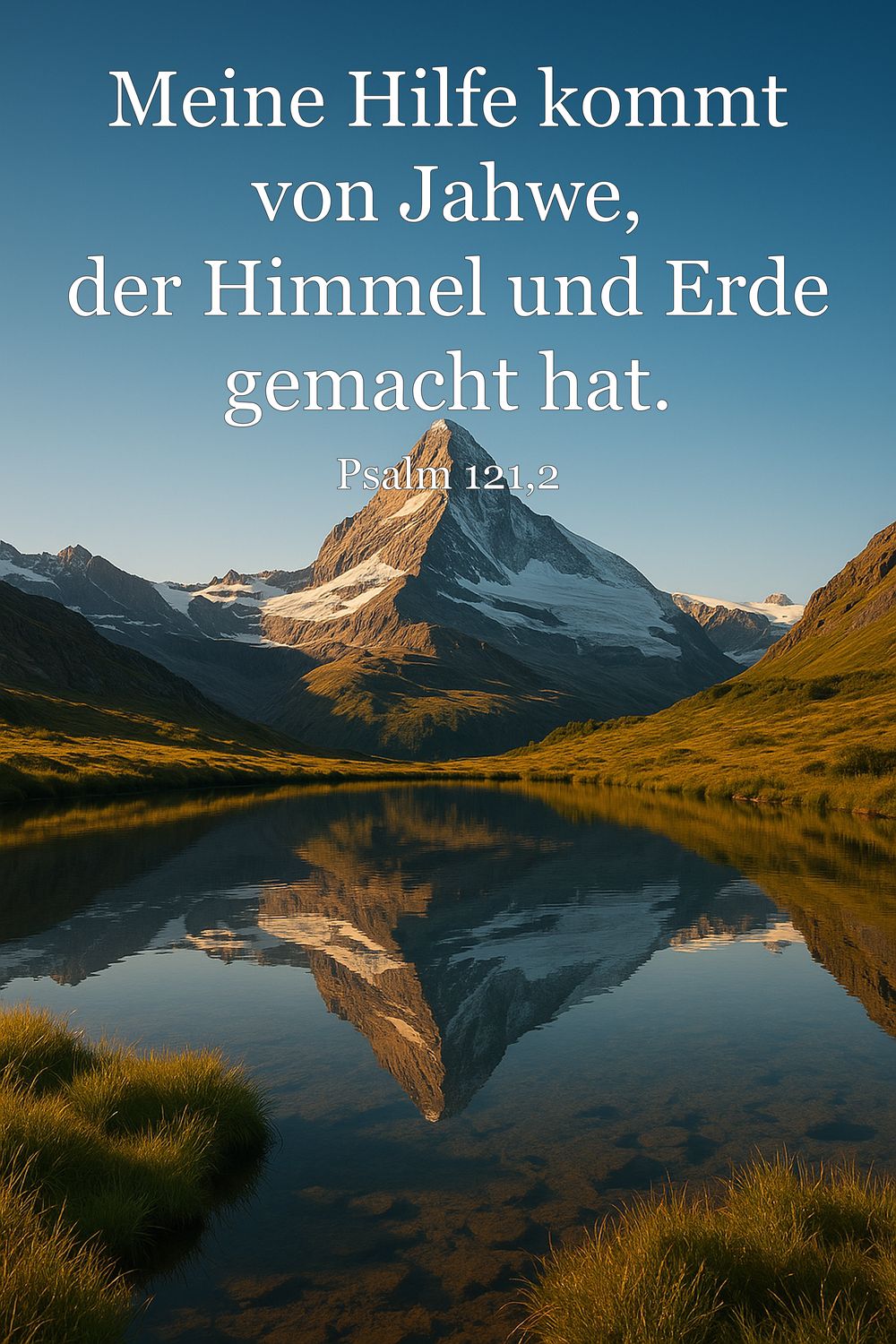 Psalm 121,2 — KI-generiertes Bild