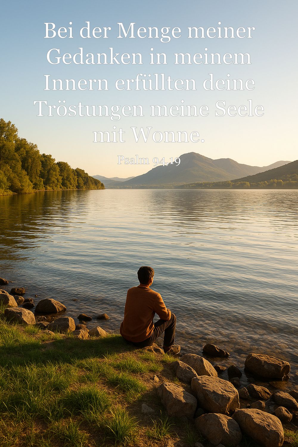 Psalm 94,19 — KI-generiertes Bild