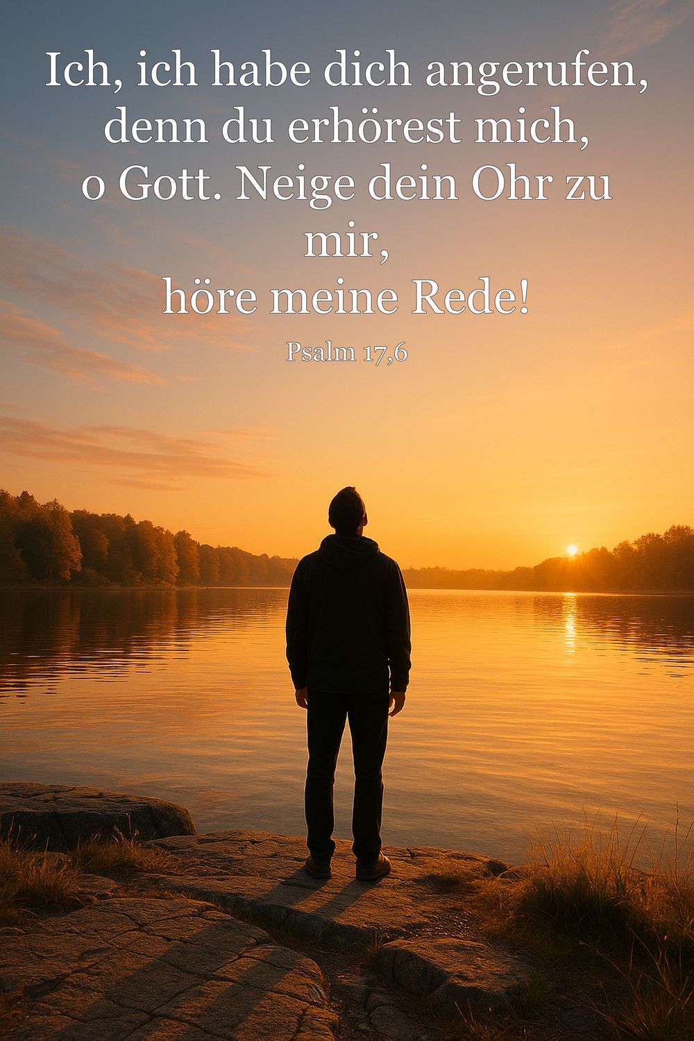 Psalm 17,6 — KI-generiertes Bild