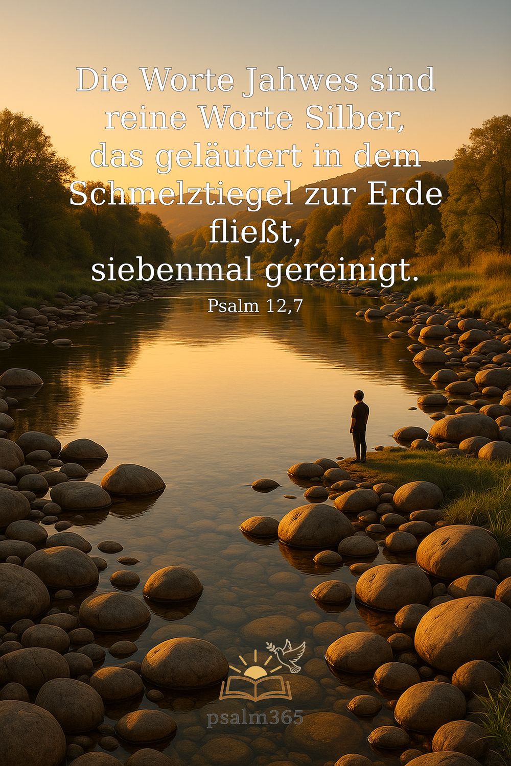 Psalm 12,7 — KI-generiertes Bild