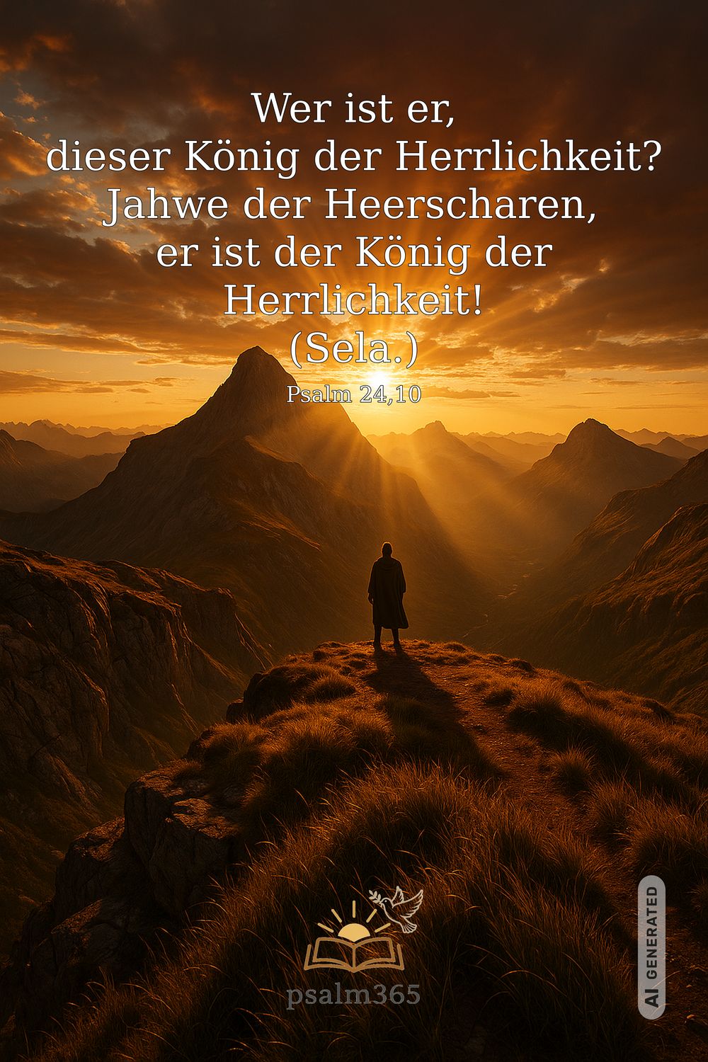 Psalm 24,10 — KI-generiertes Bild